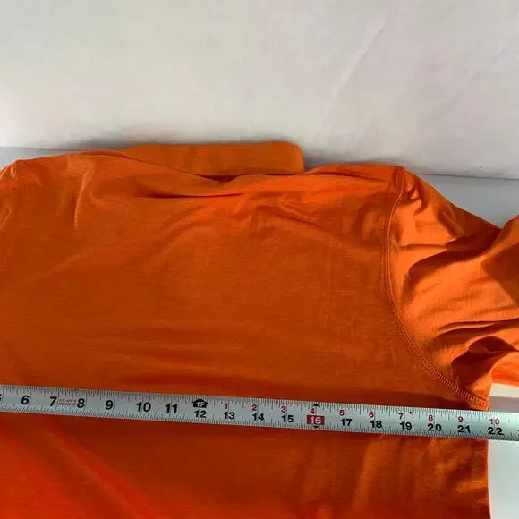 Columbia NCAA Clemson Tigers Men's Short Sleeve Orange Polo Shirt Size L - Picture 5 of 12